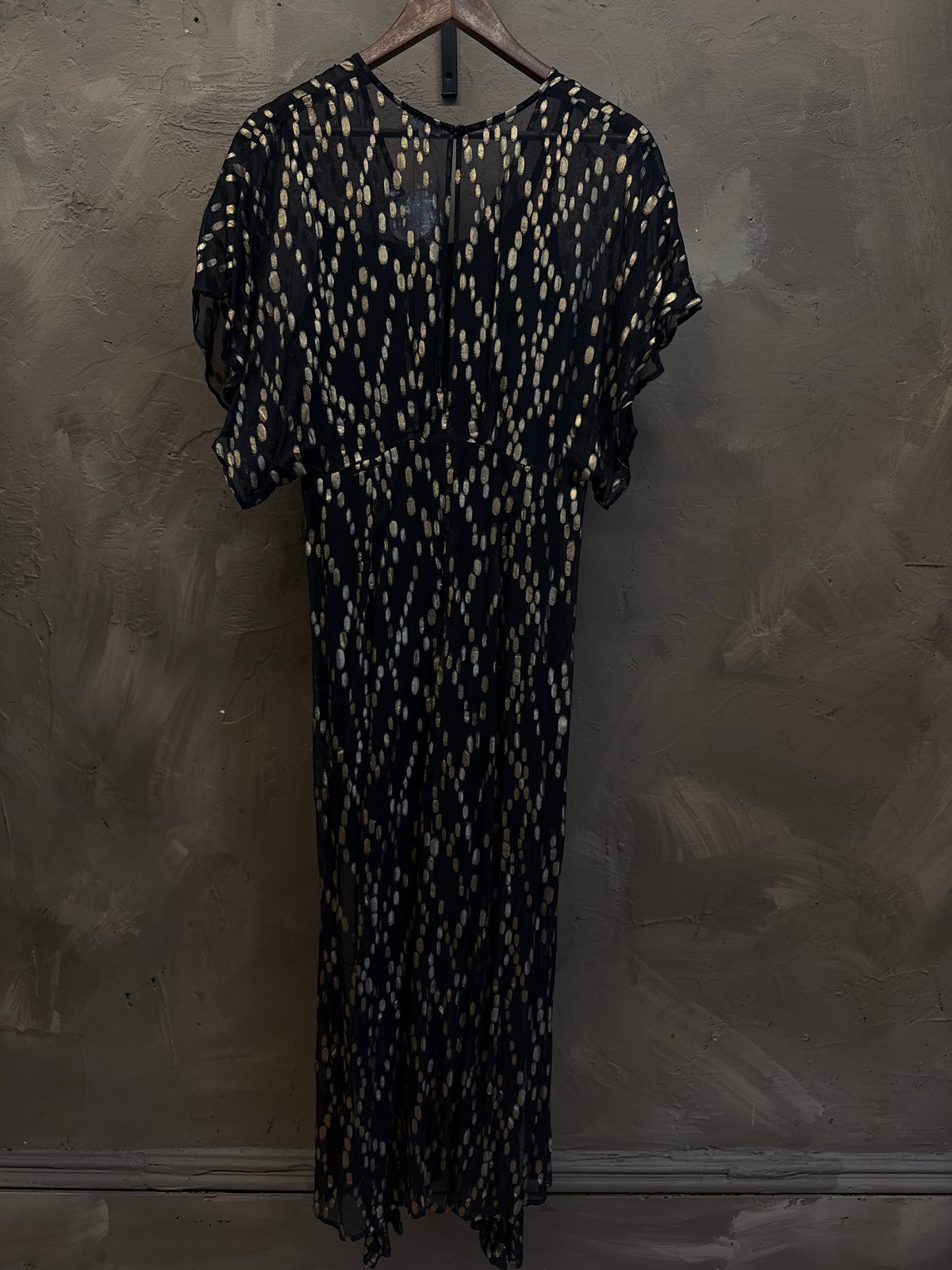 EN CRÈME GOLDEN CONFETTI DRESS