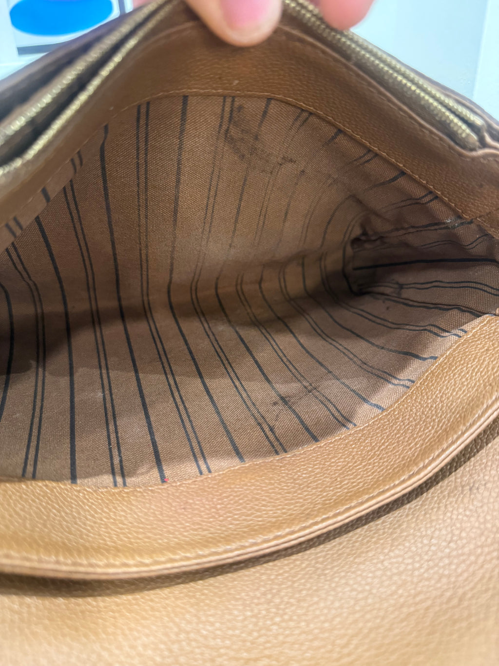 Louis Vuitton Fascinante Handbag Monogram Empreinte Leather