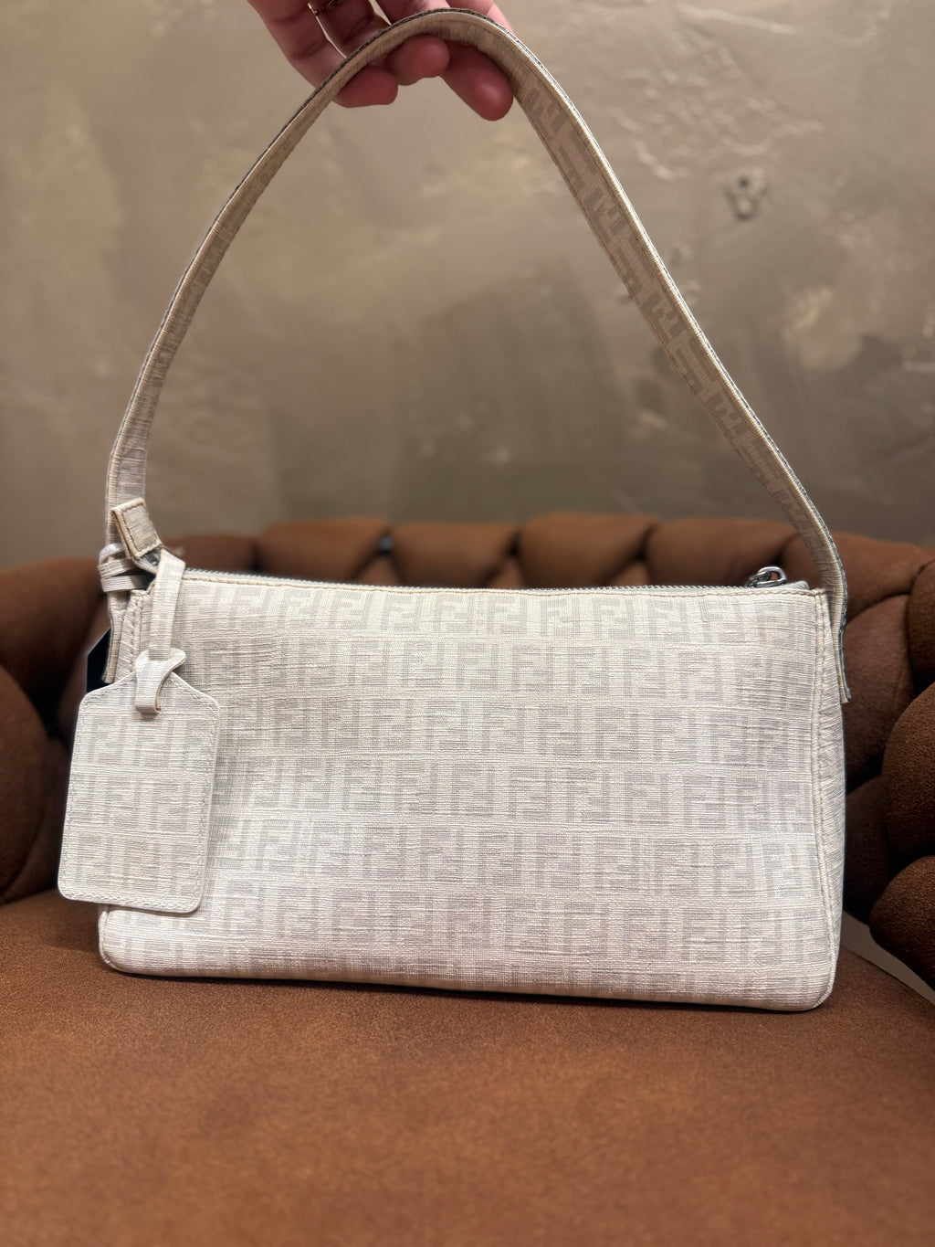 Fendi White Zucchino