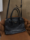 PRADA SAFFIANO LEATHER TOTE W/COA