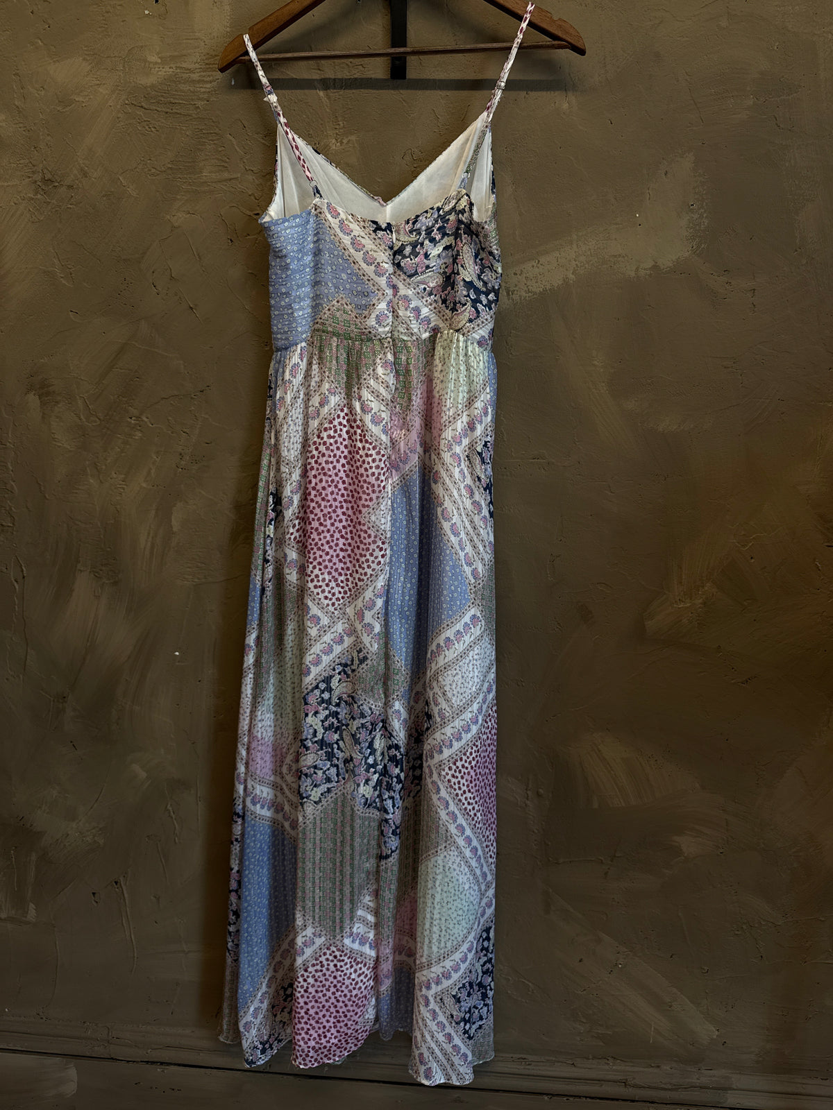 EN CREME PATCHWORK DRESS