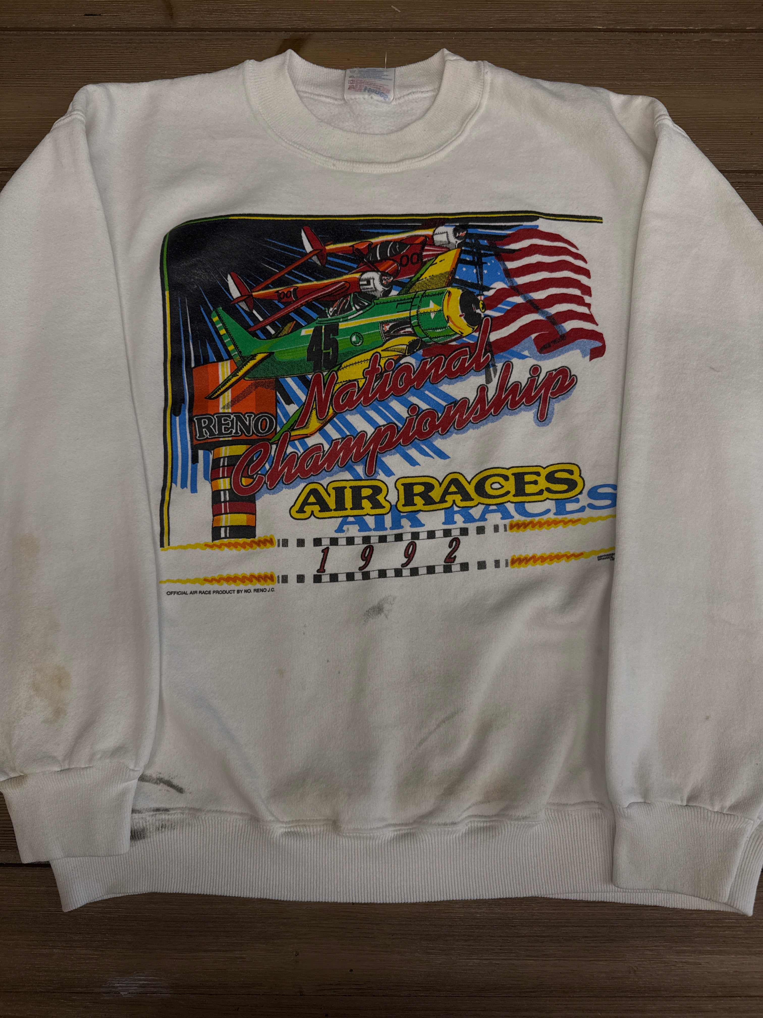1992 NATIONAL CHAMPIONSHIP AIR RACES CREWNECK
