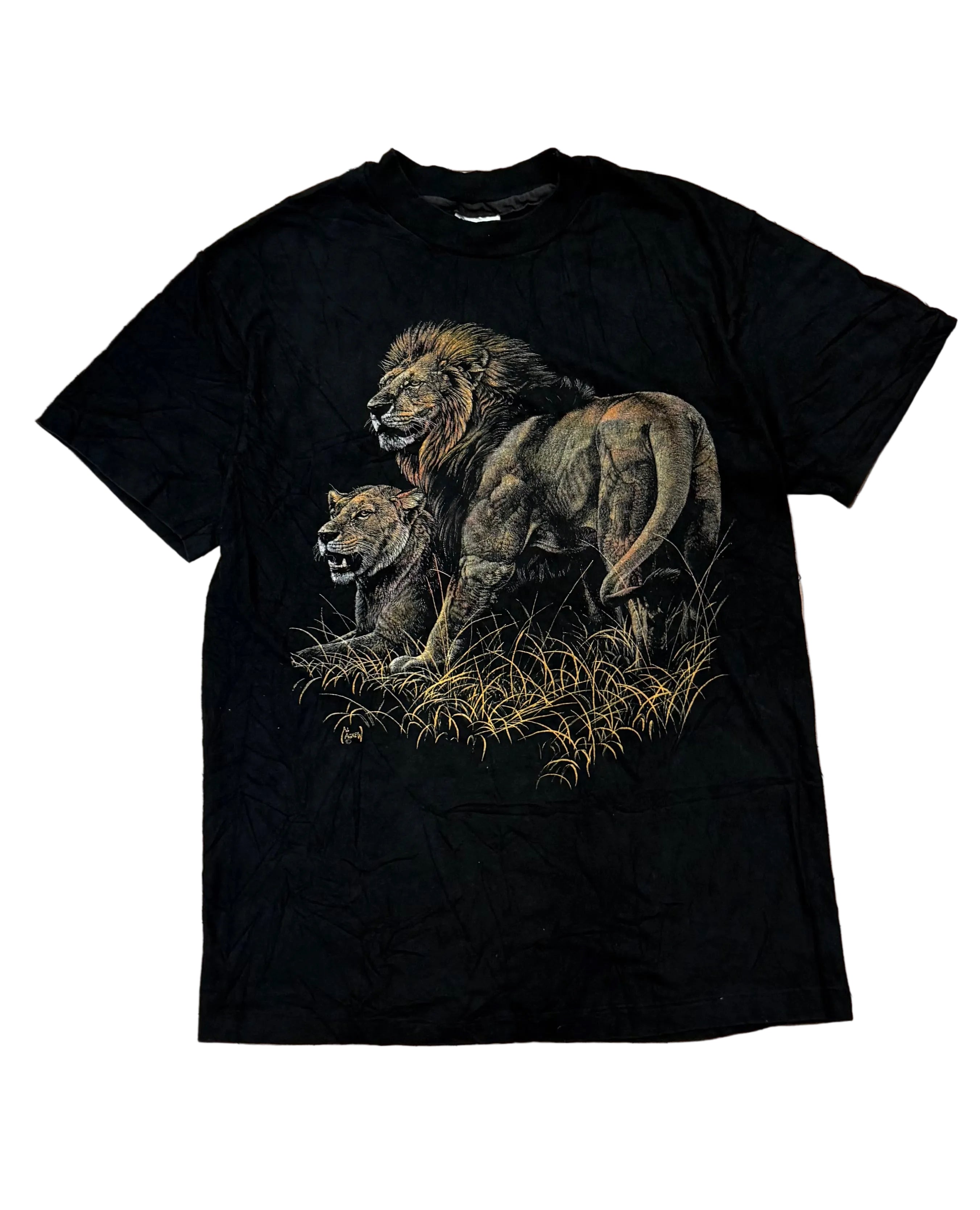Lion and Lioness Safari Tee