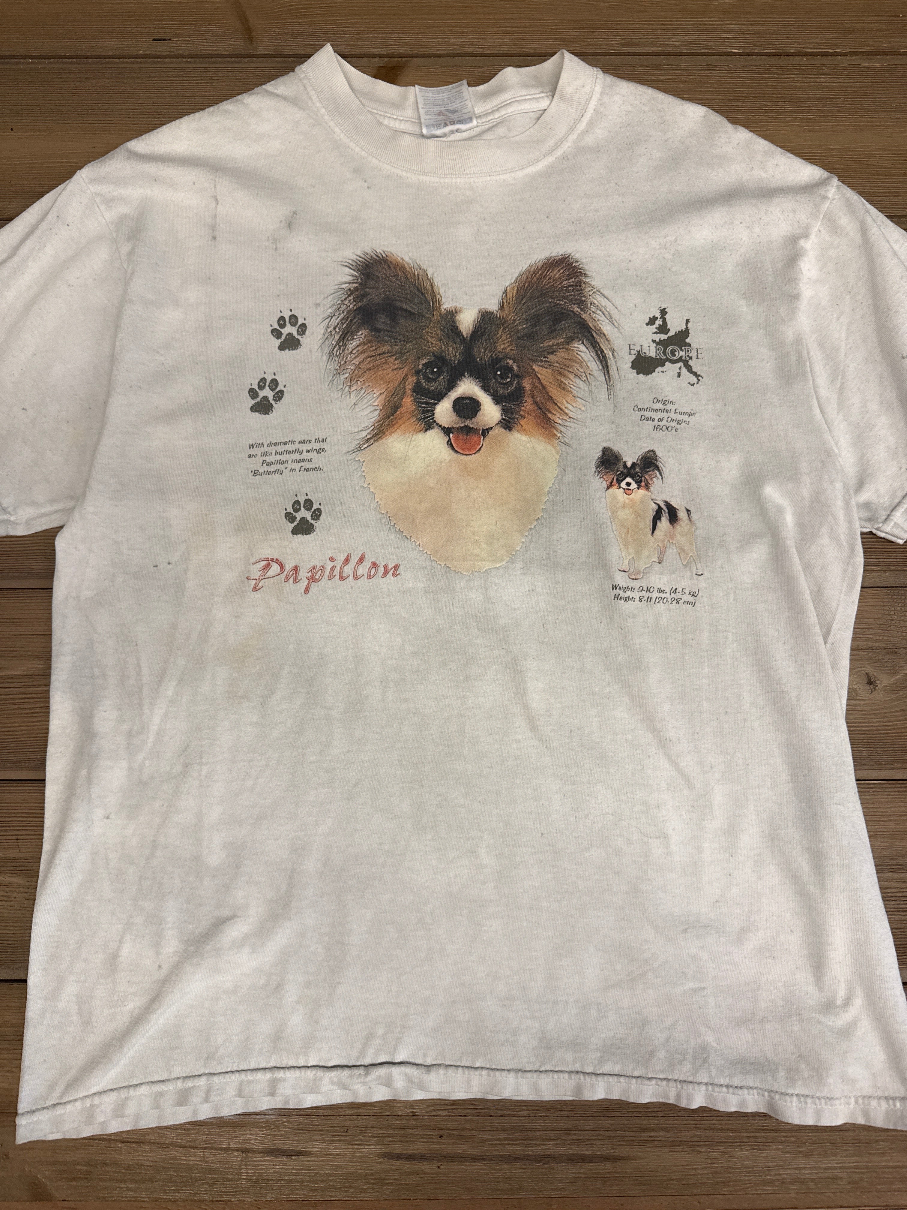 PAPILLON DOG TEE