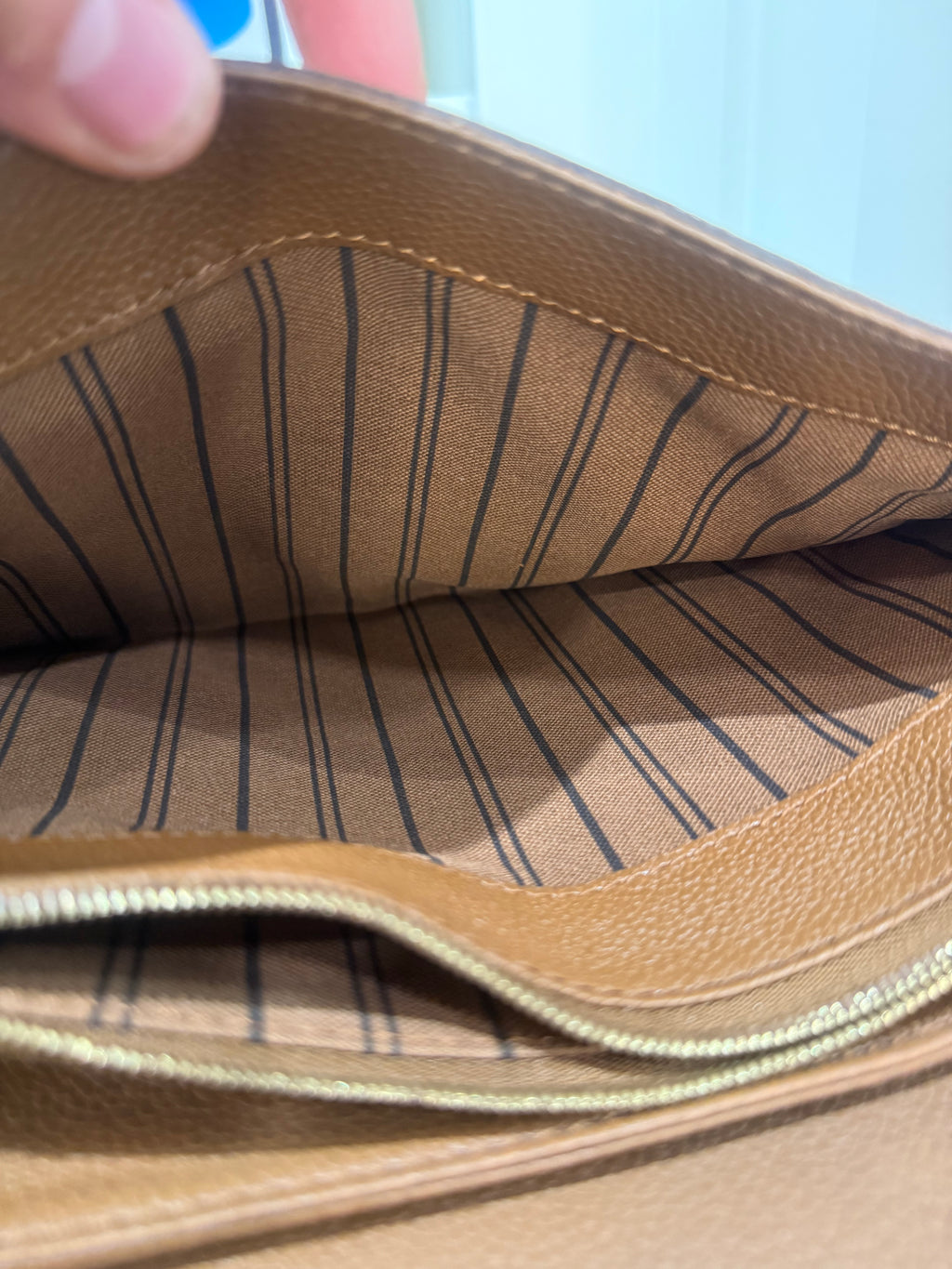 Louis Vuitton Fascinante Handbag Monogram Empreinte Leather