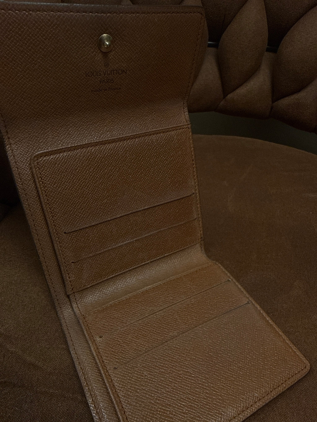LOUIS VUITTON DOUBLE FOLD WALLET
