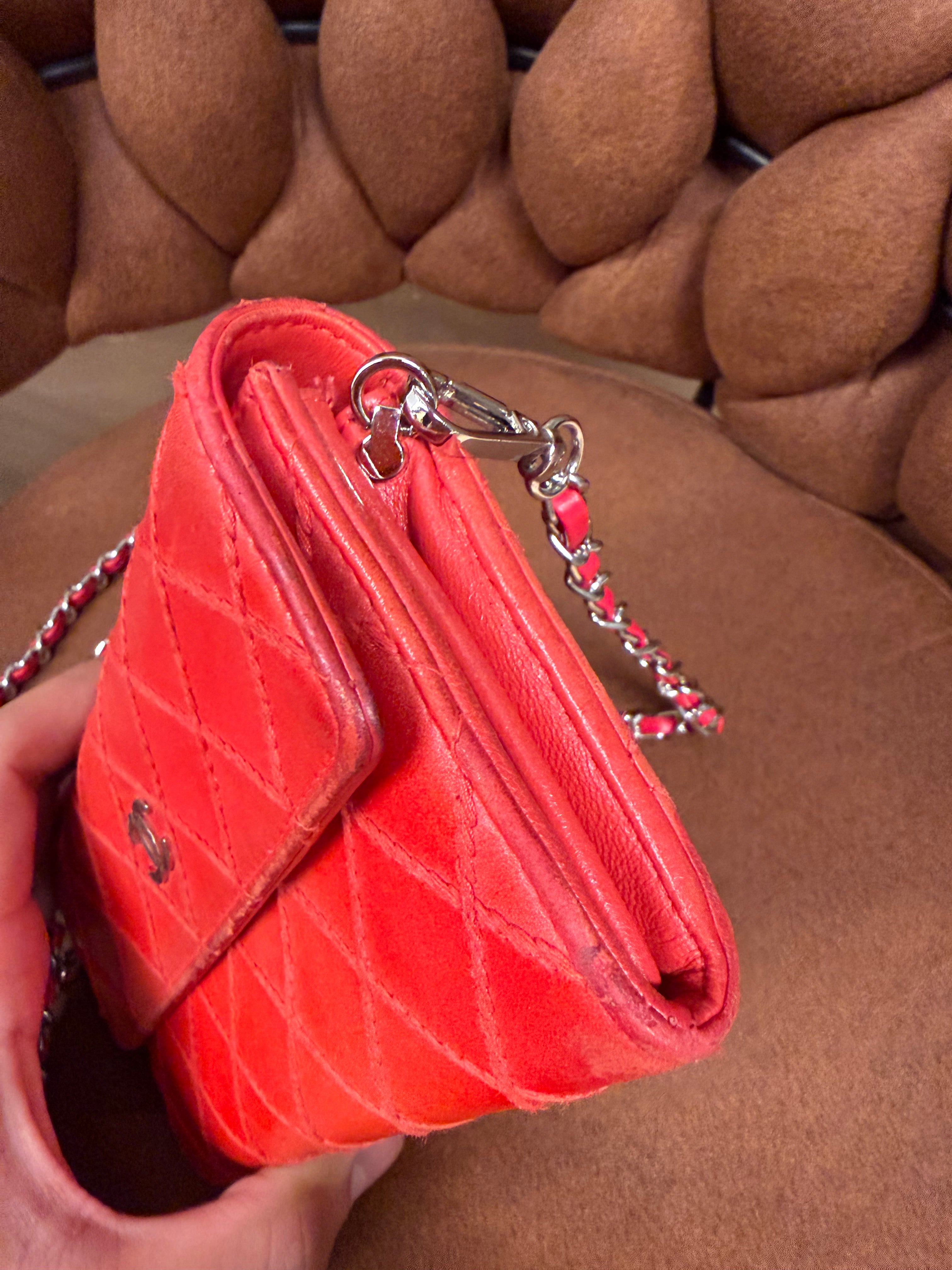 Chanel Quilted Lambskin CC Wallet on Chain