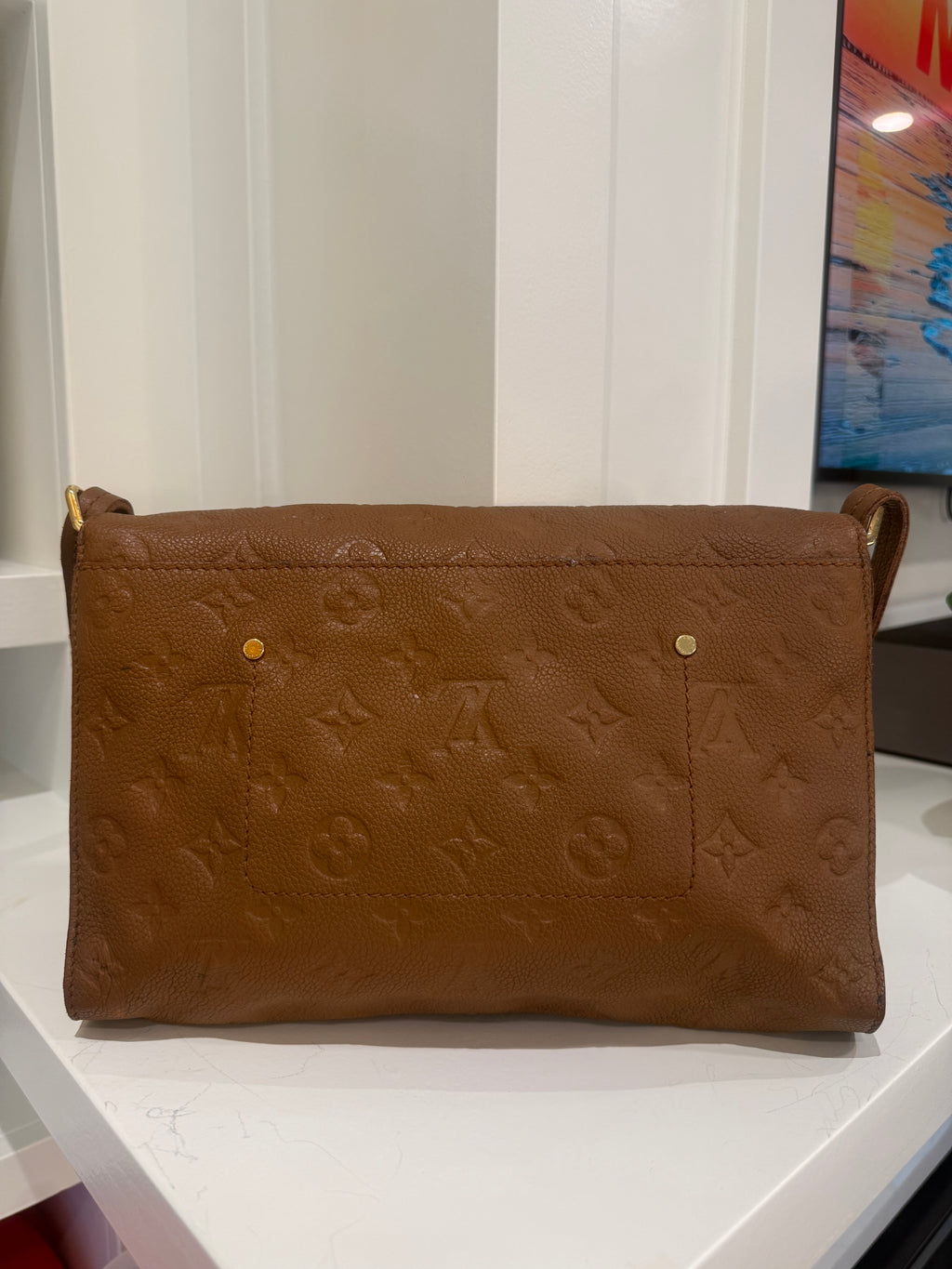 Louis Vuitton Fascinante Handbag Monogram Empreinte Leather