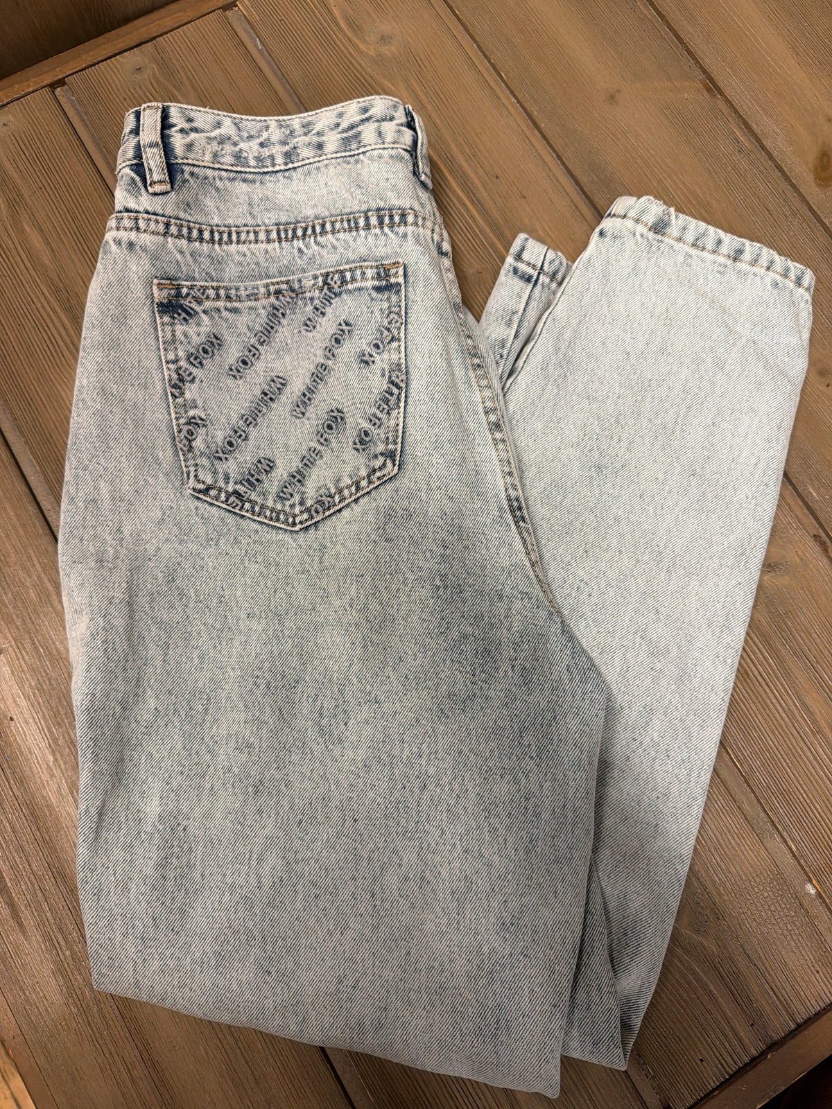 WHITE FOX DENIM JEANS pre loved