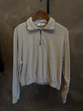 DOUBLE ZERO CROPPED QUARTER ZIP