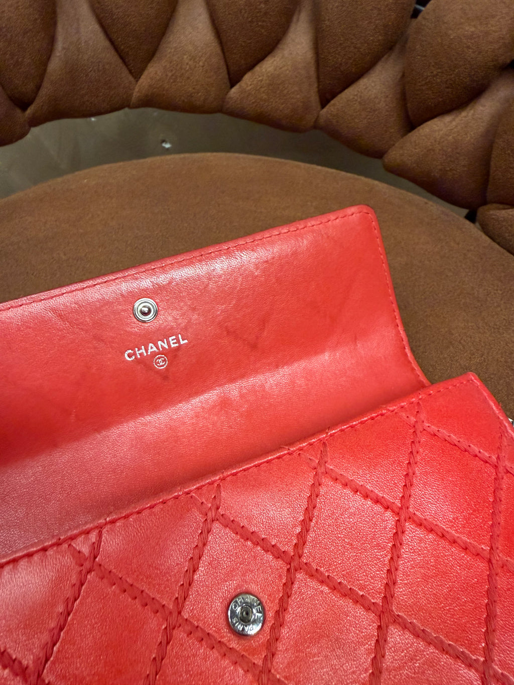 Chanel Quilted Lambskin CC Wallet on Chain