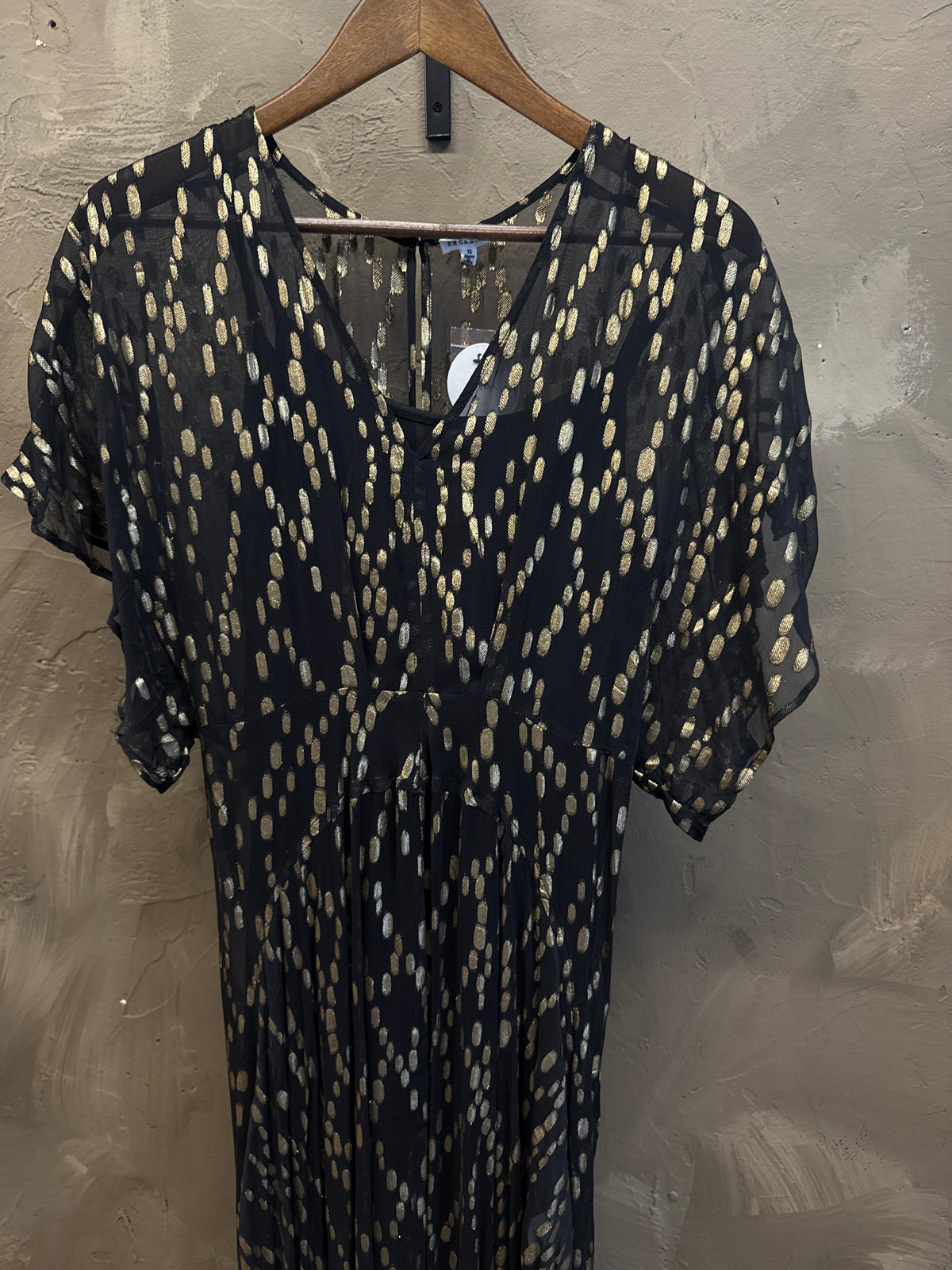 EN CRÈME GOLDEN CONFETTI DRESS