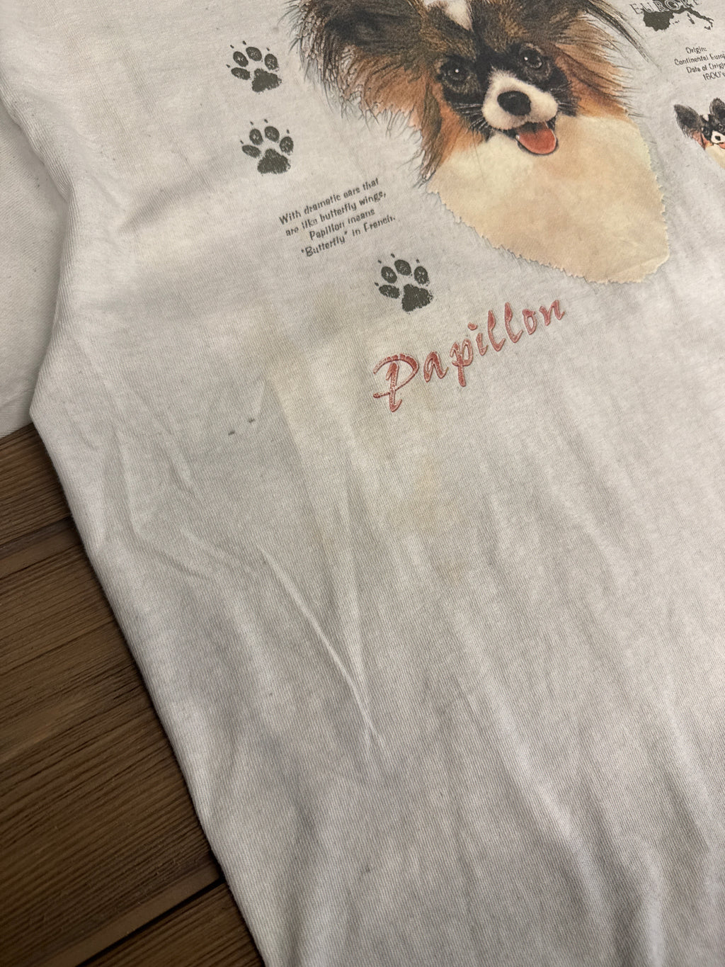 PAPILLON DOG TEE