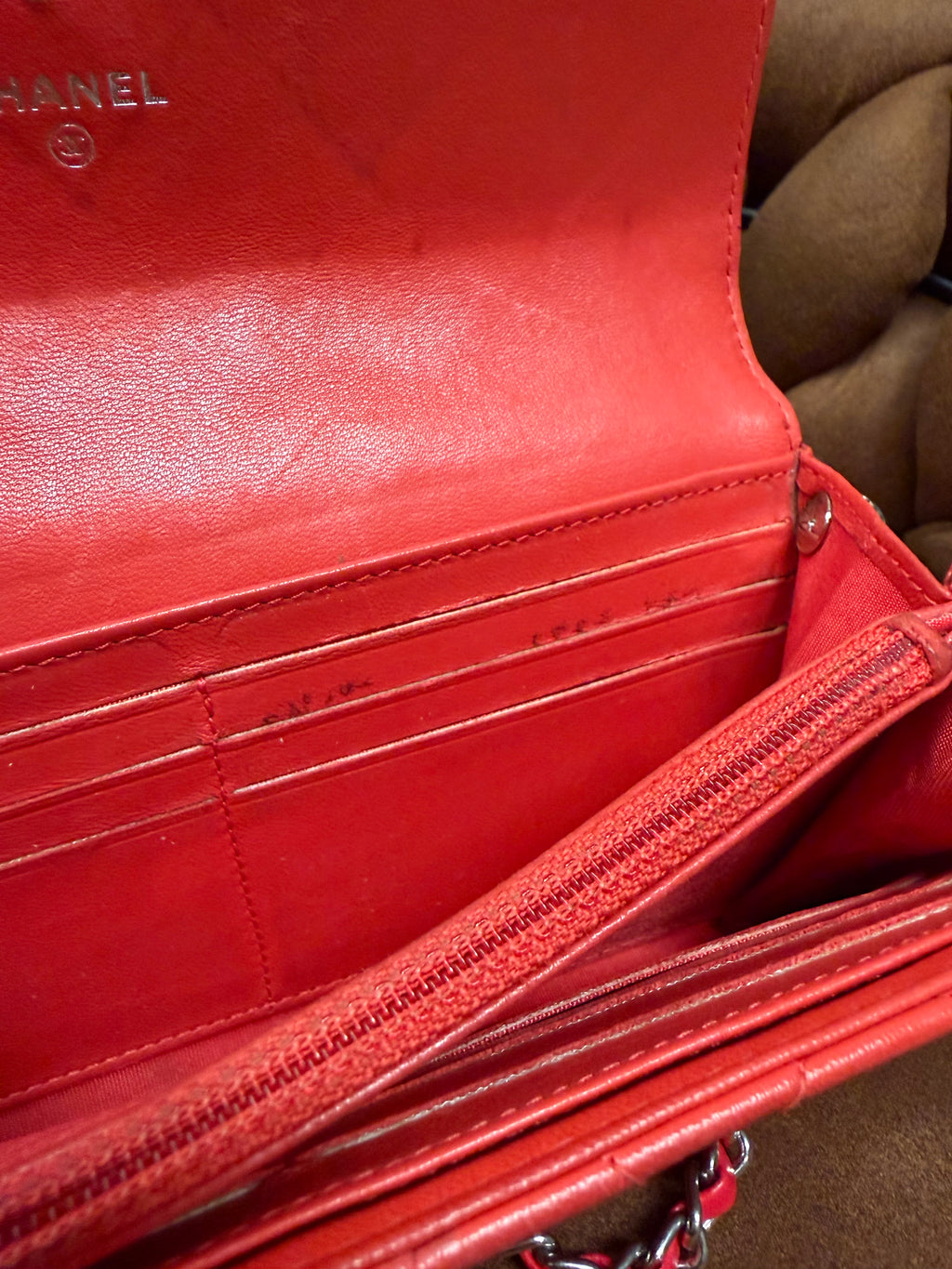 Chanel Quilted Lambskin CC Wallet on Chain