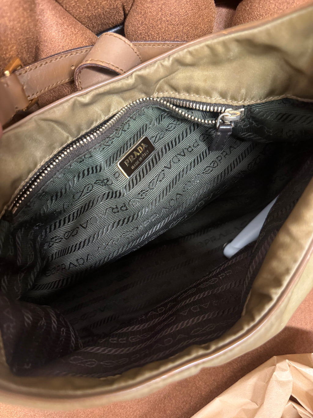 PRADA Tessuto Shoulder Bag
