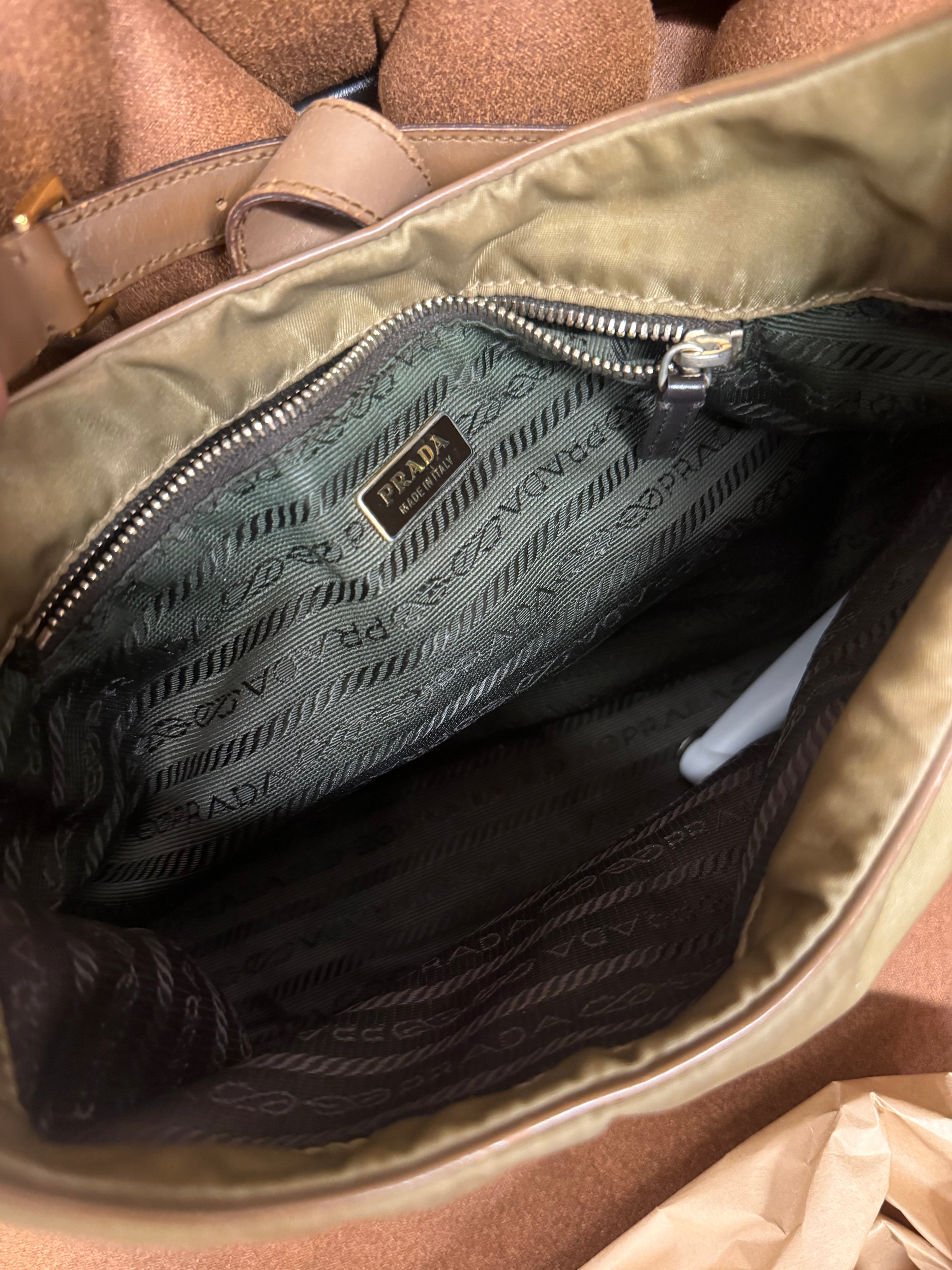PRADA Tessuto Shoulder Bag