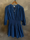 PINCH SMOCKED-WAIST DRESS