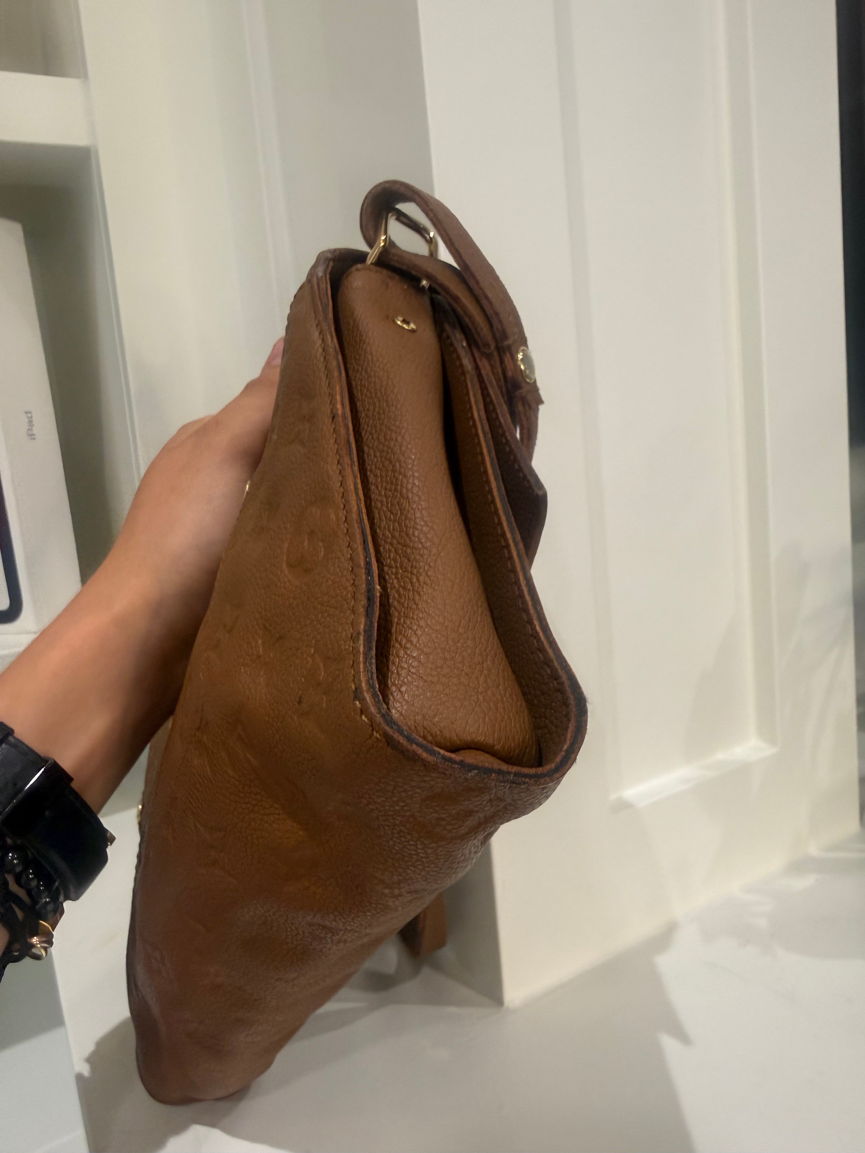 Louis Vuitton Fascinante Handbag Monogram Empreinte Leather