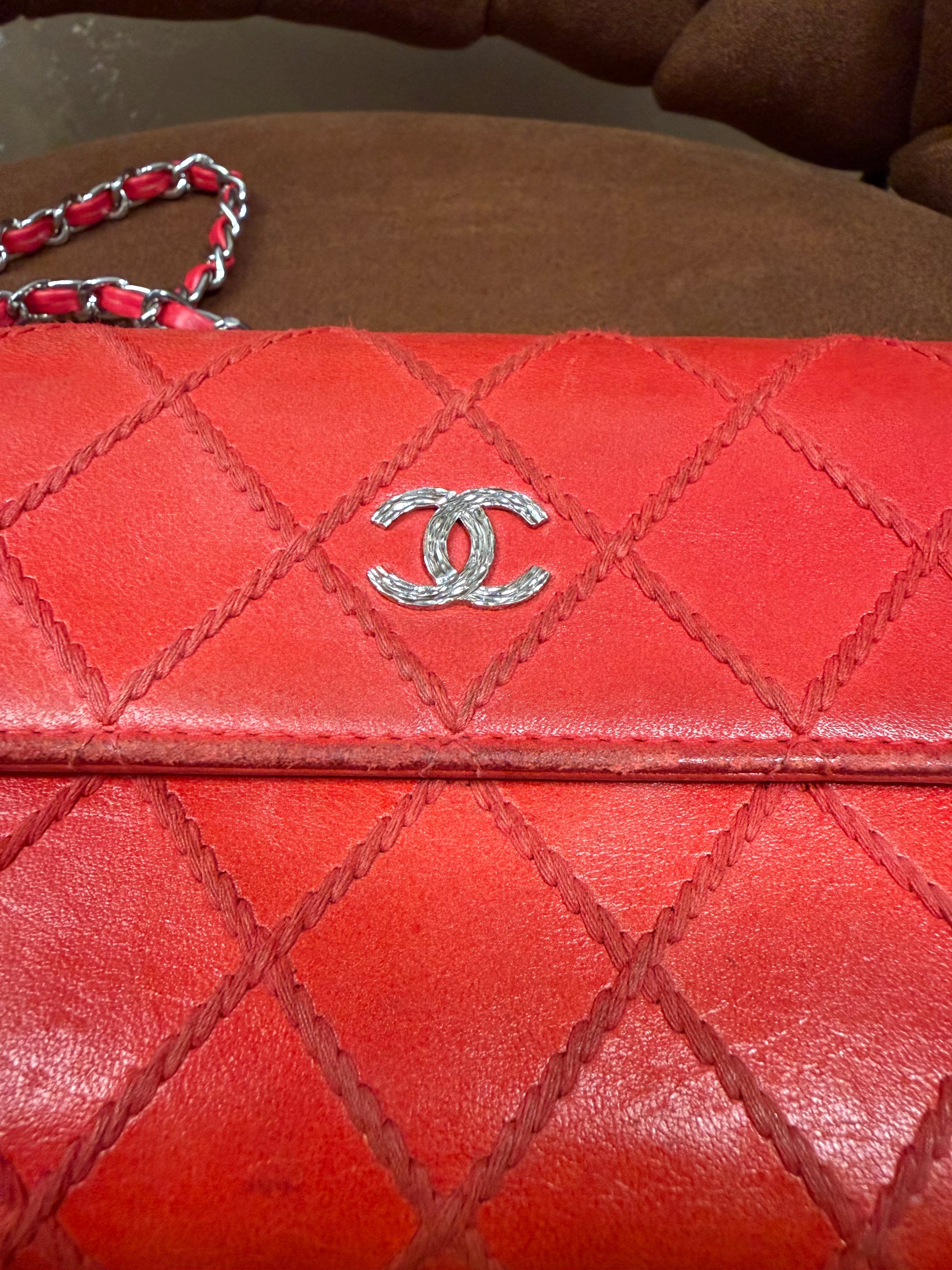 Chanel Quilted Lambskin CC Wallet on Chain