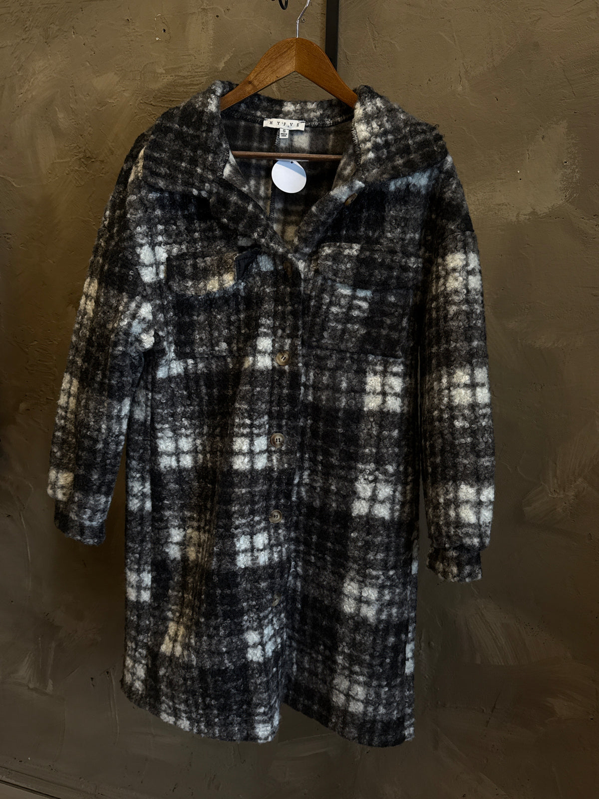 HYFVE PLAID SHACKET