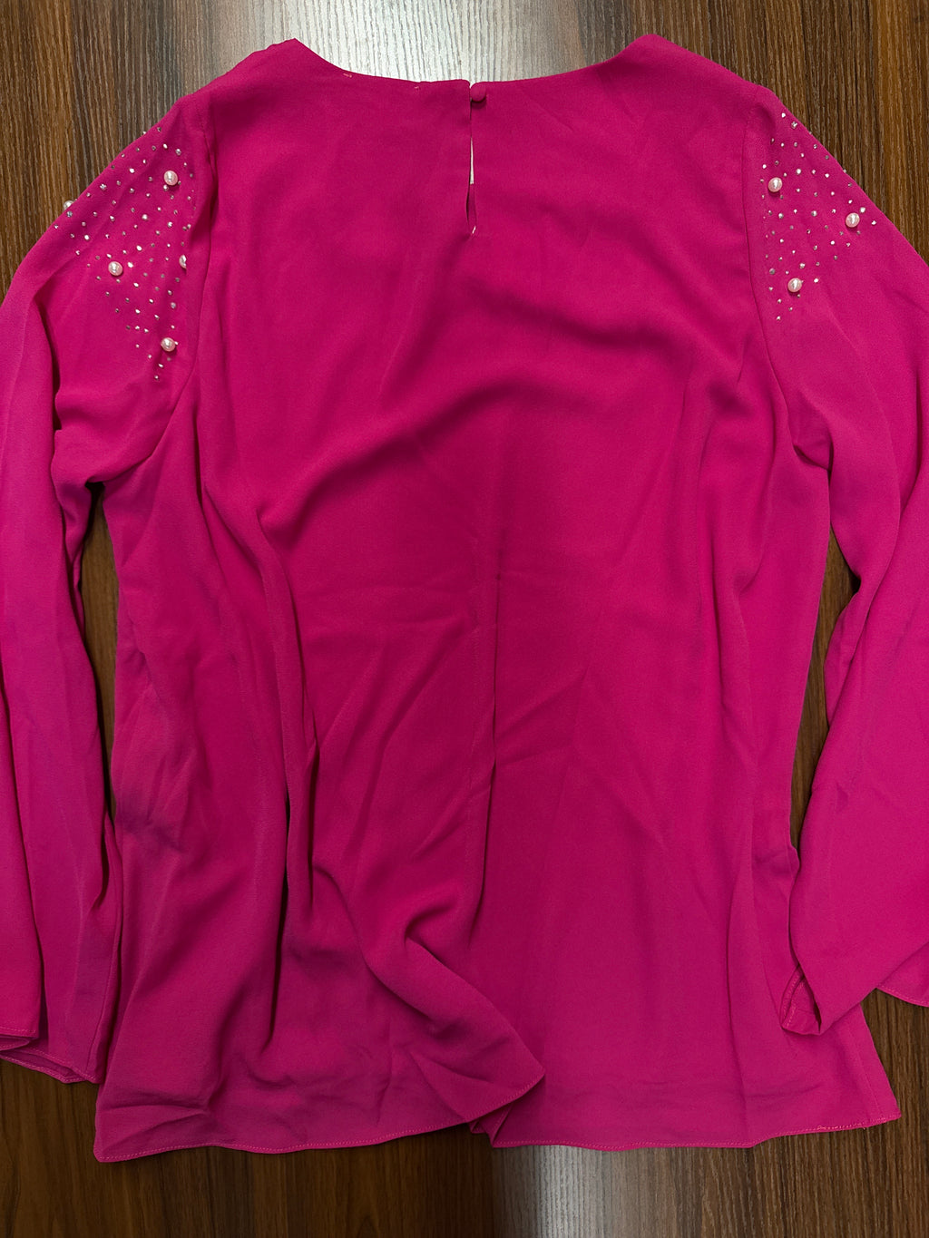 COTTON BLEU BEDAZZLED LONG SLEEVE