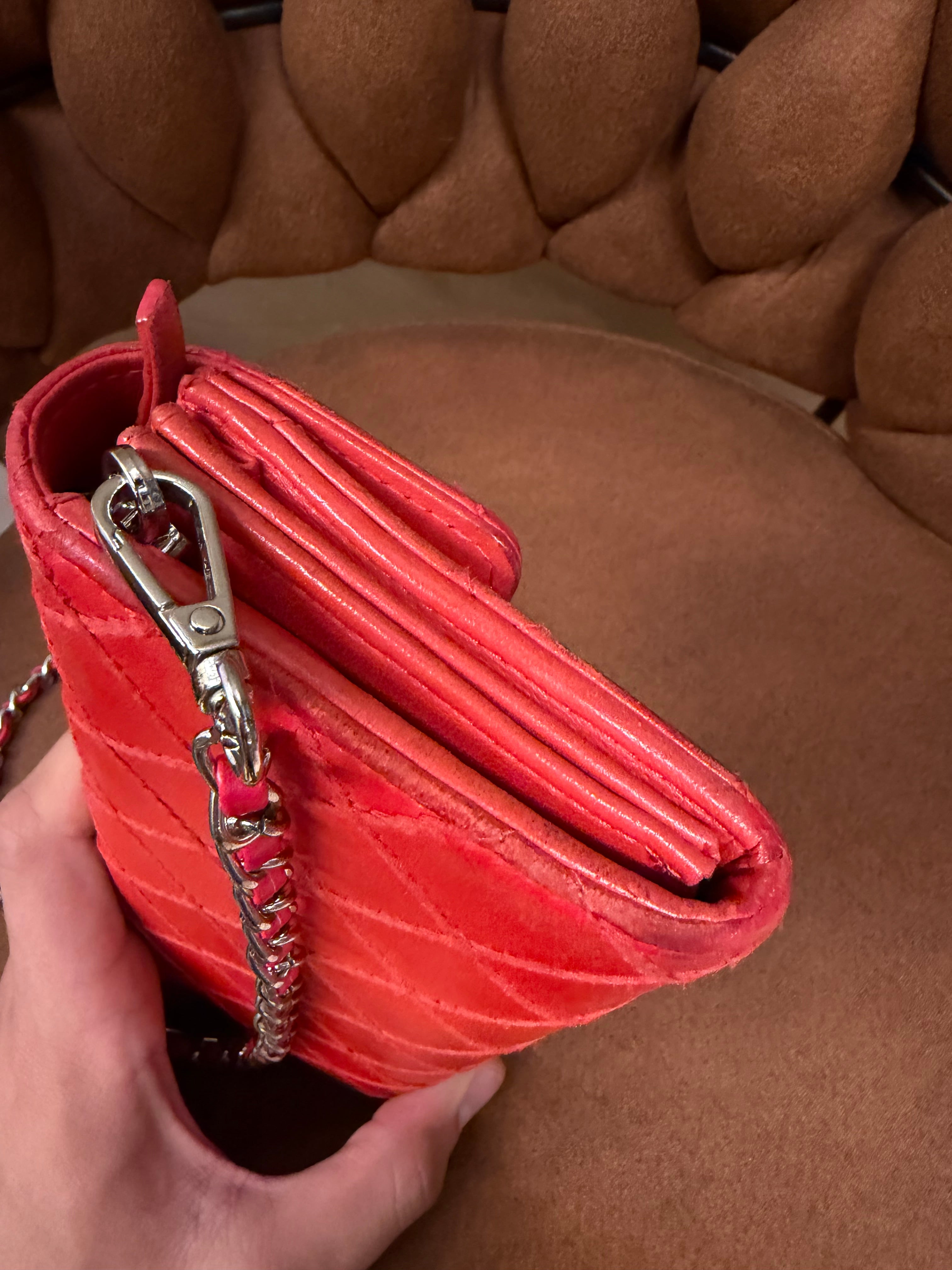 Chanel Quilted Lambskin CC Wallet on Chain