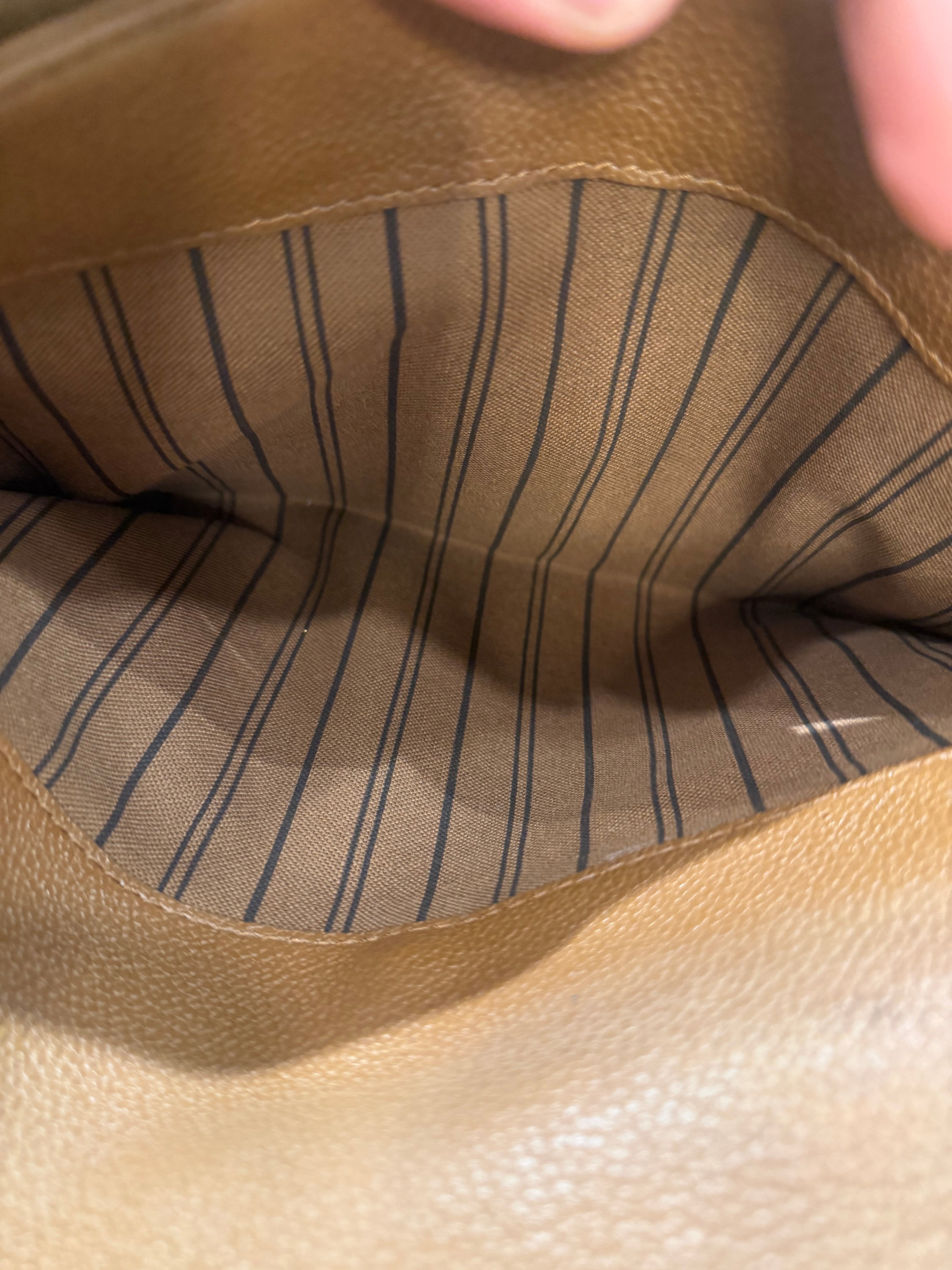 Louis Vuitton Fascinante Handbag Monogram Empreinte Leather