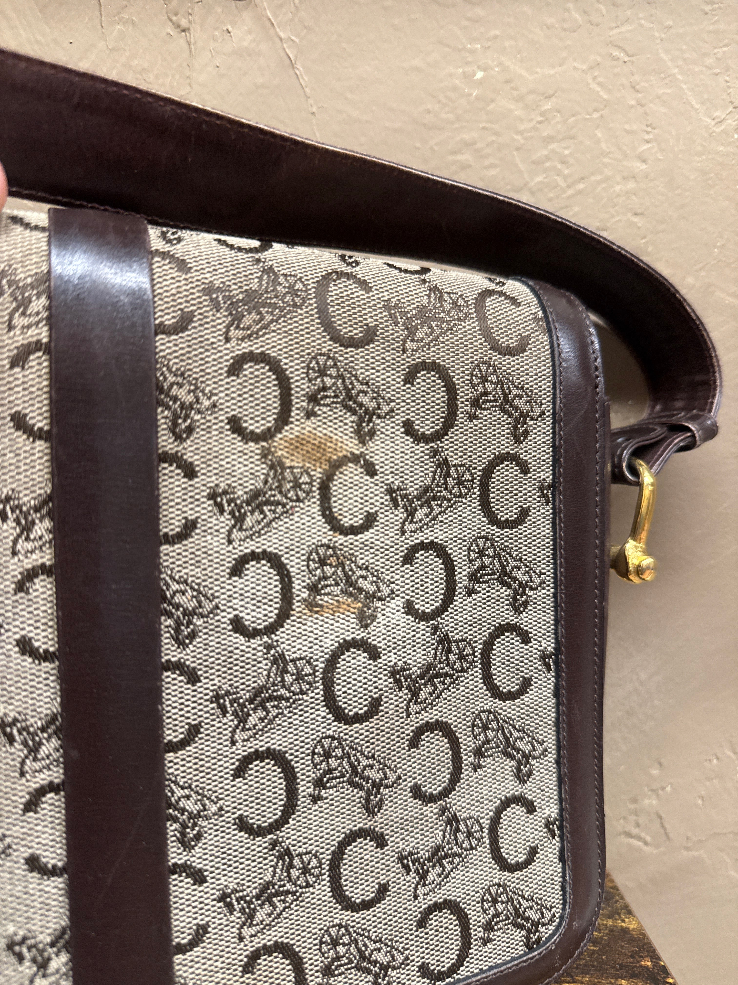 Vintage Celine Horse Carriage Shoulder Bag