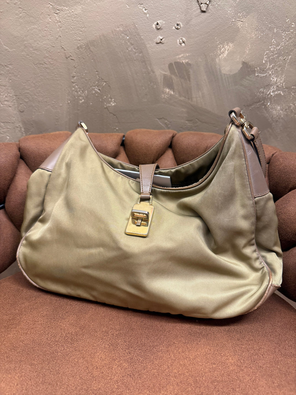 PRADA Tessuto Shoulder Bag
