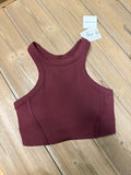 Lululemon NWT Ribbed Nulu High Neck Yoga Bra