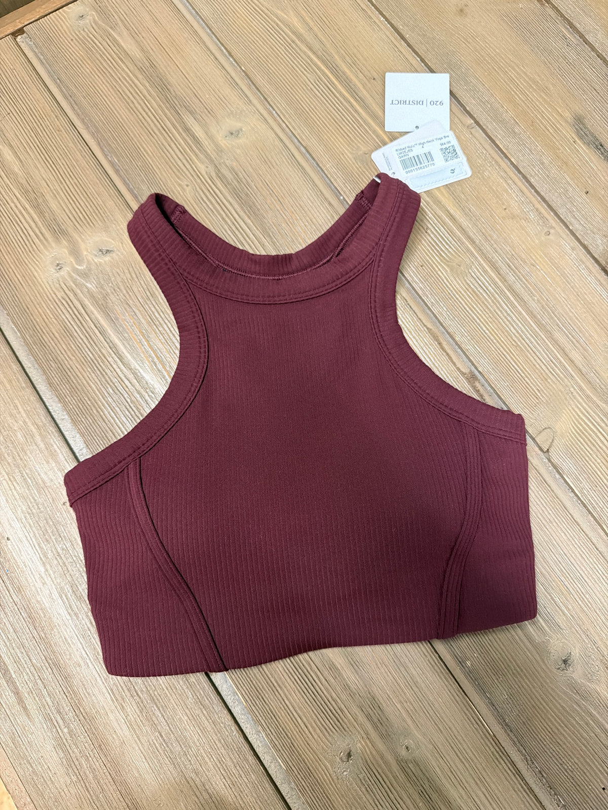 Lululemon NWT Ribbed Nulu High Neck Yoga Bra