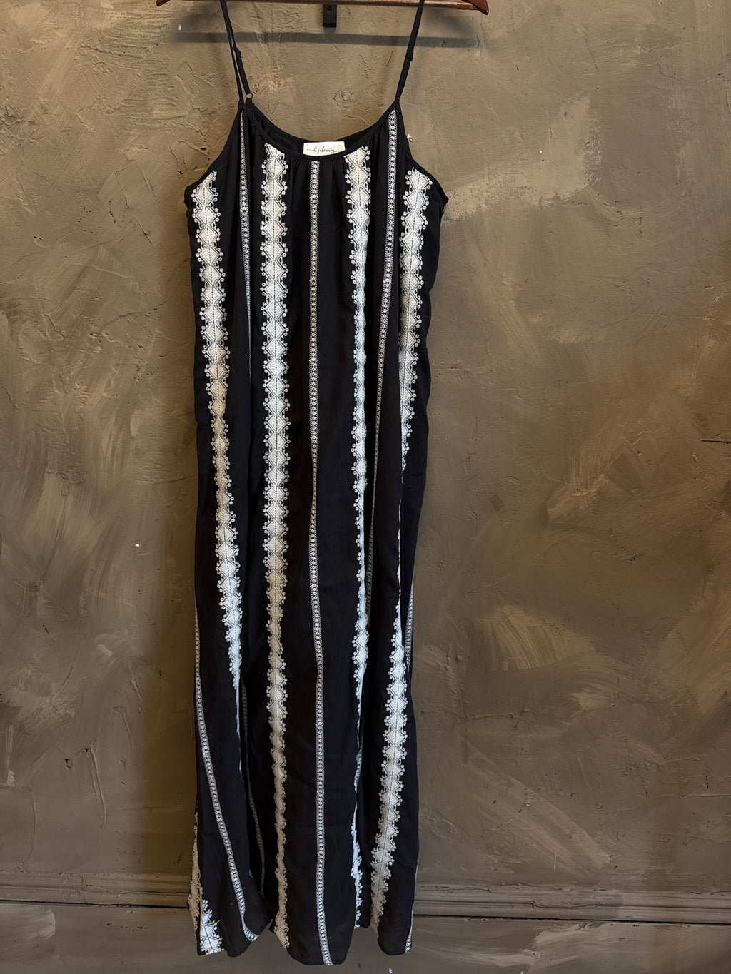 IN FEBRUARY EMBROIDERED BOHO DRESS