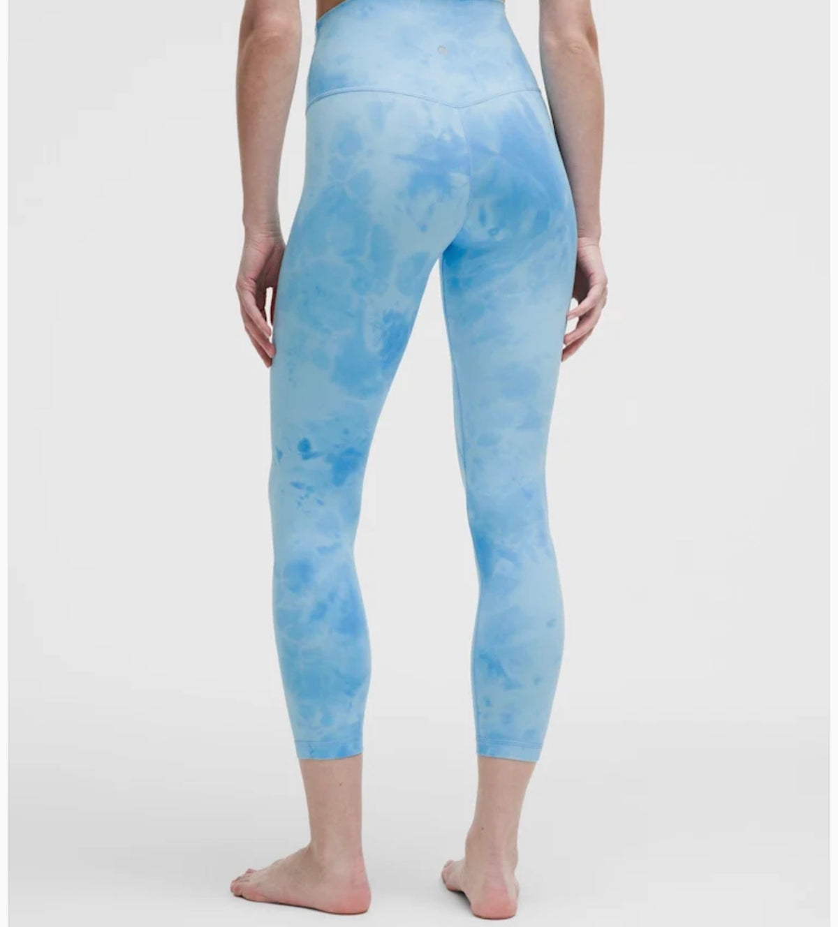 Lululemon NWT Align No Line HR Pant 15” in Smoothie Wash Blueberry Multi