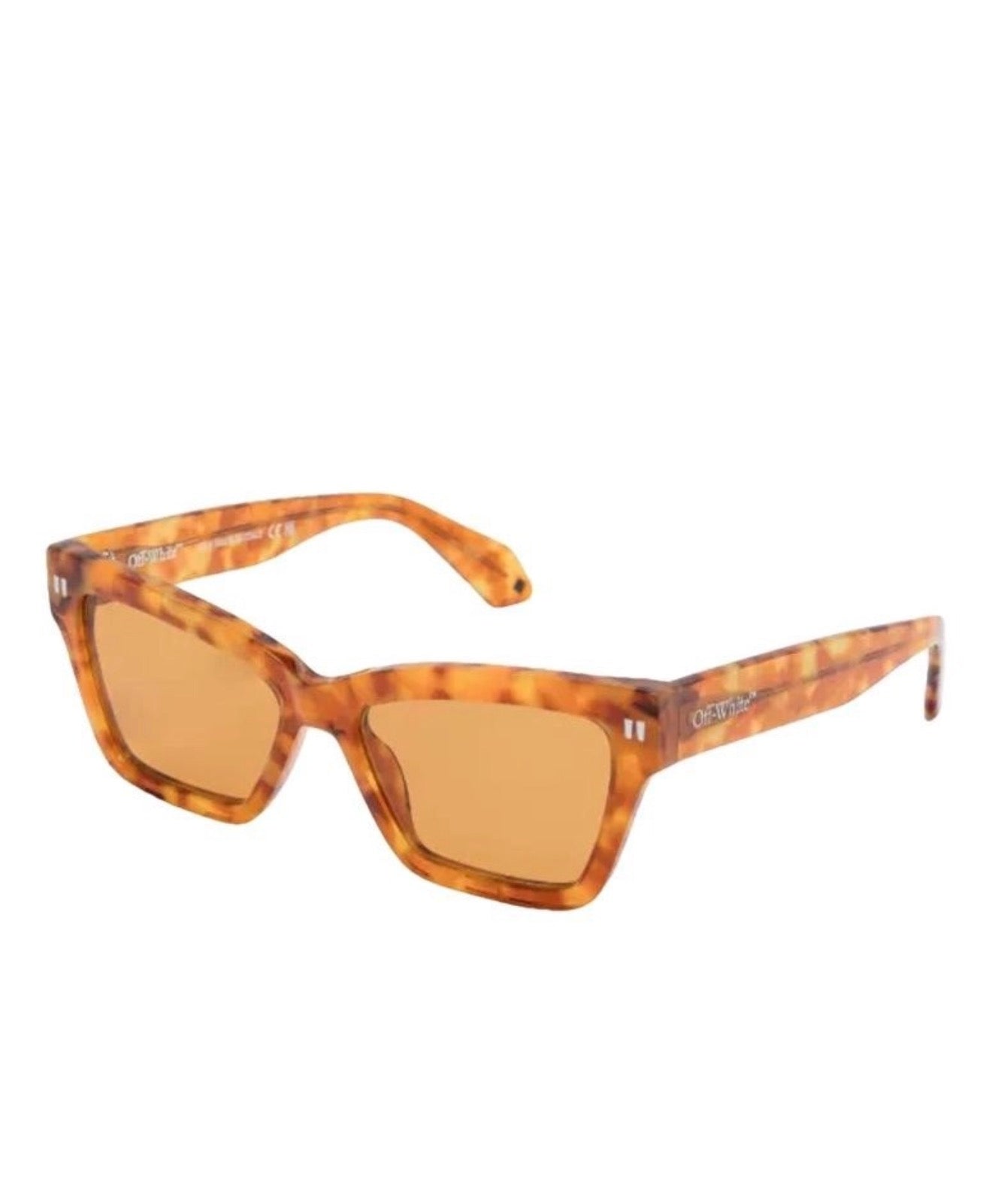 OFF WHITE Sunglasses Havana Camel NEW