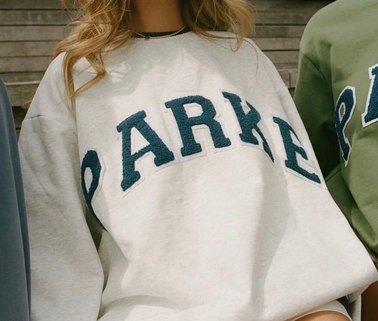 PARKE *RARE* OG PATCH MOCKNECK L/XL