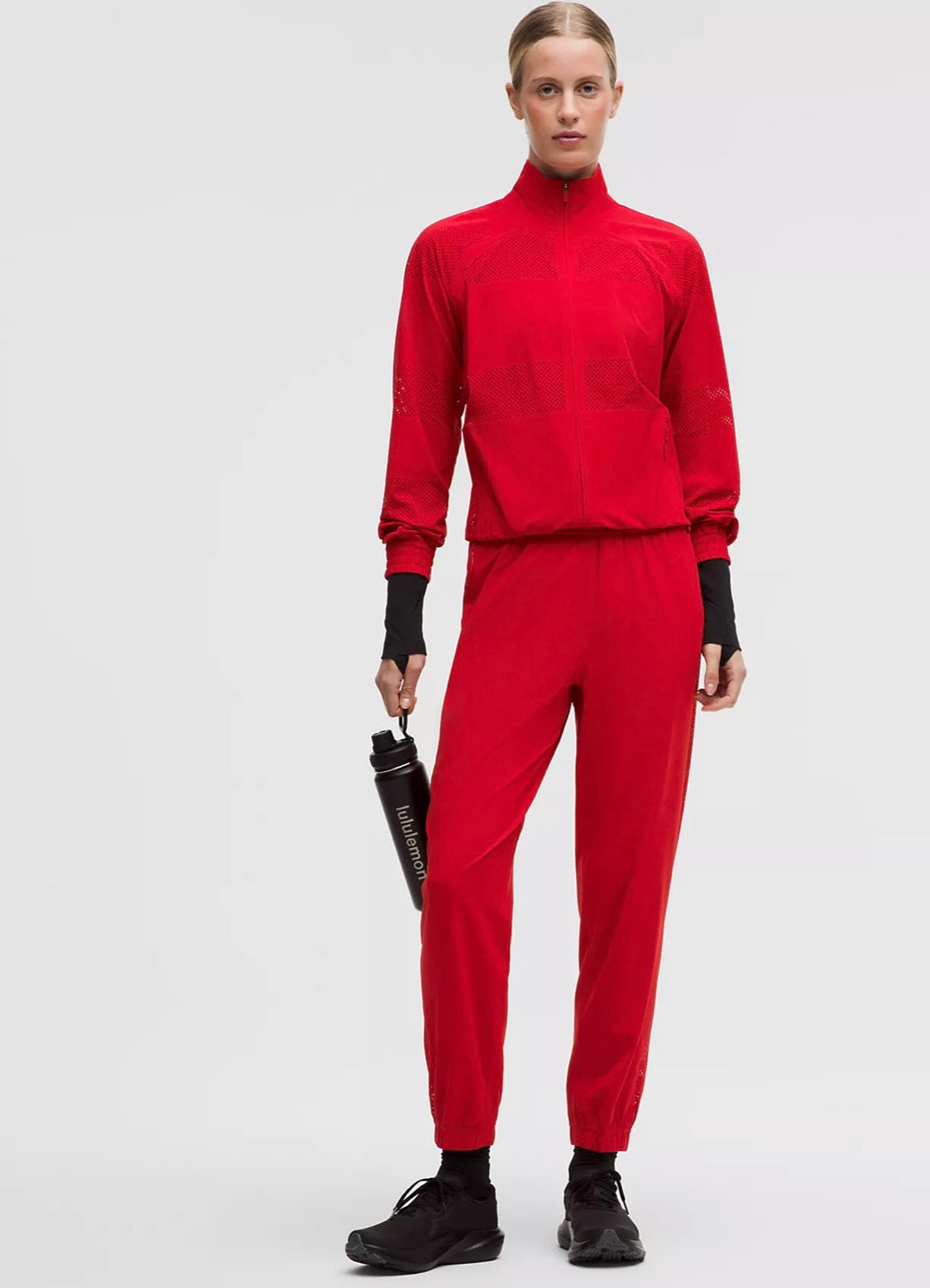 Lululemon NWT Adapted State MR Jogger In Oxford Red