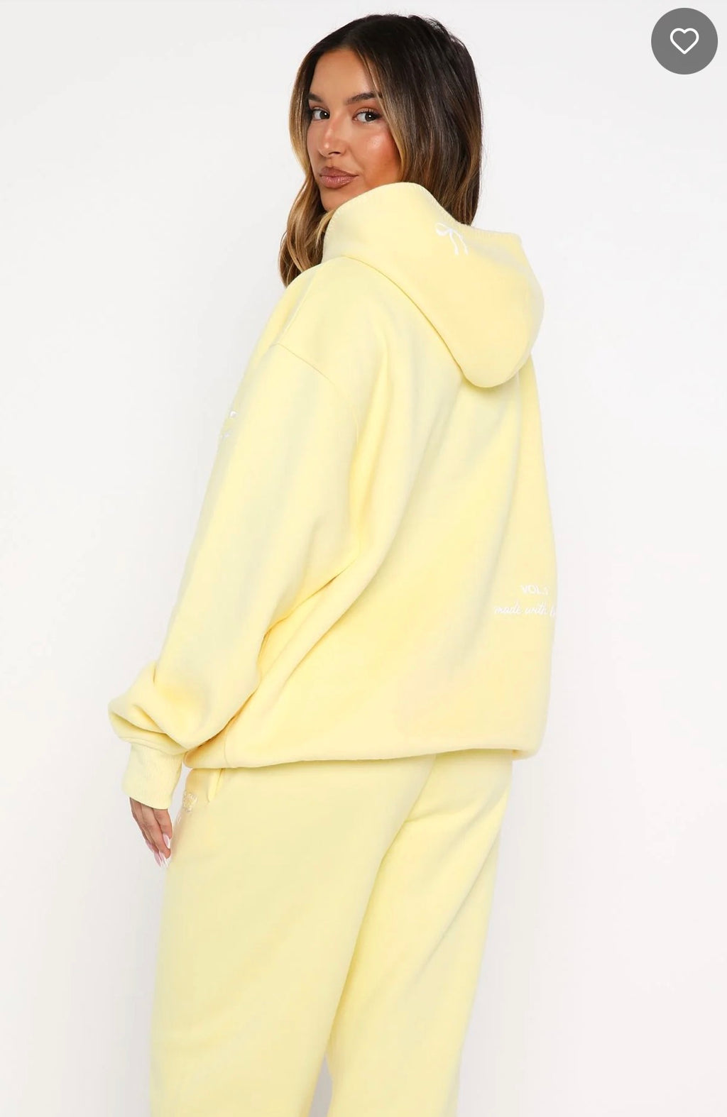 WHITE FOX VOL. 1 FRONT GRAPHIC HOODIE
