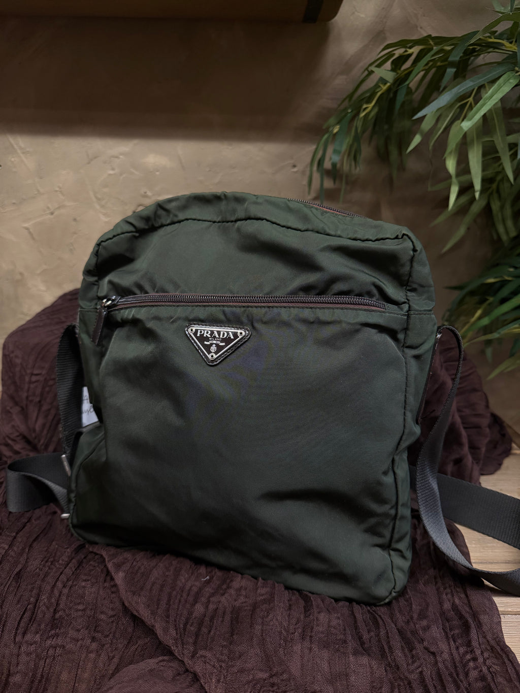 PRADA NYLON LARGE CROSSBODY