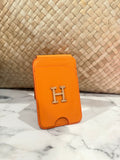 HERMES UPCYCLED MAGSAFE CARDHOLDER *discounted because of few markings*