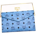MCM Blue Clutch/Travel Bag/Crossbody