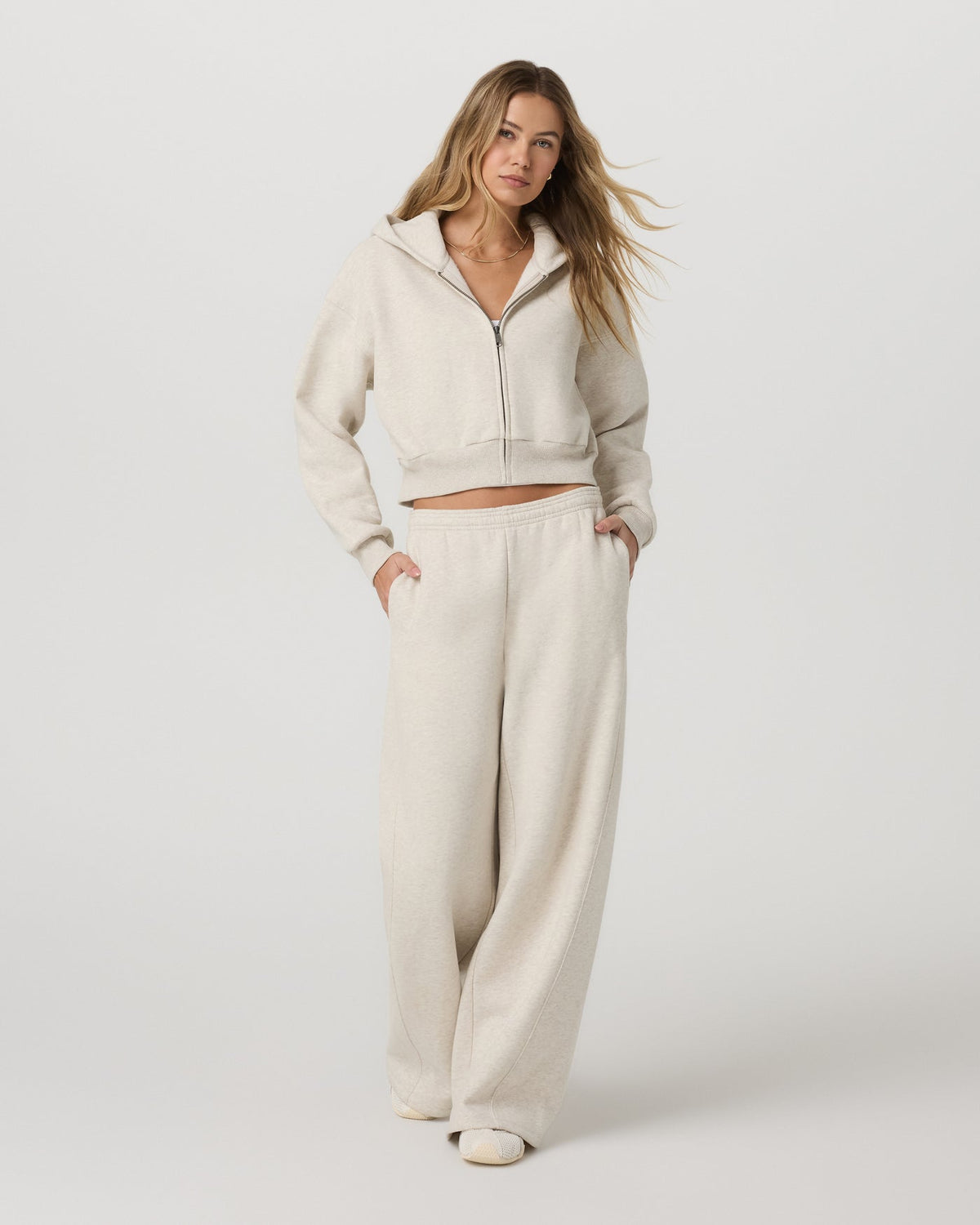 VUORI RESTORE MINI FULL ZIP HOODIE