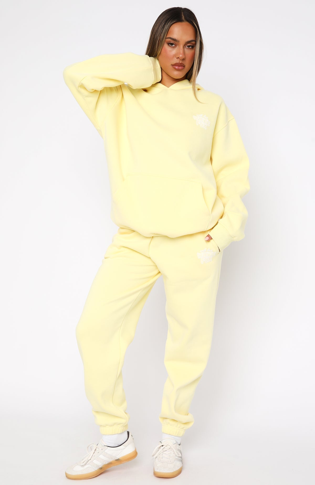 WHITE FOX WITH LOVE ALWAYS SWEATPANTS